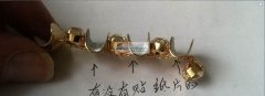 荷叶塘贴纸片的手工外发加工