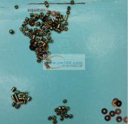 外发手工服装上穿珠 穿亮片 量大 交货及时