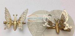 采购成品合金弹簧蝴蝶鸭夹，有图