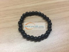 6mm&nbsp;玻璃圆珠手链处理27颗