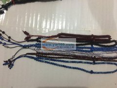 承接各类33颗99颗穆斯林念珠穿珠加工。