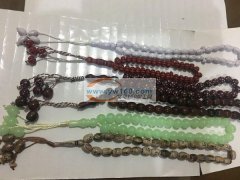 承接各类33颗99颗穆斯林念珠穿珠加工。