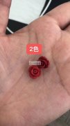 找做如图树脂玫瑰花的厂家，2个尺寸，质量