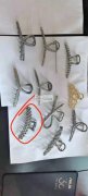 如图，寻找如图夹子一手厂家，成品电镀好的