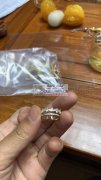 大量需要图示款铜镶石指环，位置在廿三里附