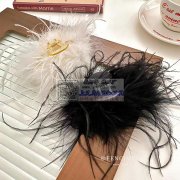 量大，寻找如图鸵鸟毛夹子，有现货的厂家速
