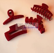 专业植绒加工厂&nbsp;承接各种发夹饰