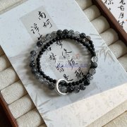 承接串珠加工，手链，项链，挂圈，弯针，平
