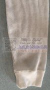 针织服装外发加工，有门襟的