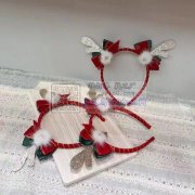找图中发箍发夹成品厂家，采购现货，有做图