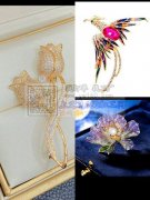 寻求胸花耳钉等精美饰品<br />
有