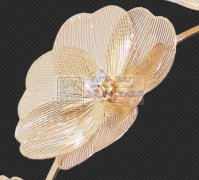 如图，找做这个花朵配件 或者整个成品的加工厂
