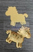 如图，寻找做这个金箔片的工厂