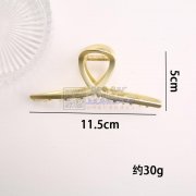 找类似的合金发夹1万个，尺寸如图，带尺寸