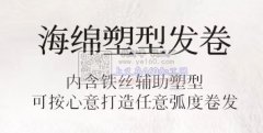 找如图所示这个海绵塑形发卷生产厂家，