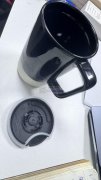 如图，寻找咖啡杯 ，陶瓷杯  杯底带硅胶套工厂